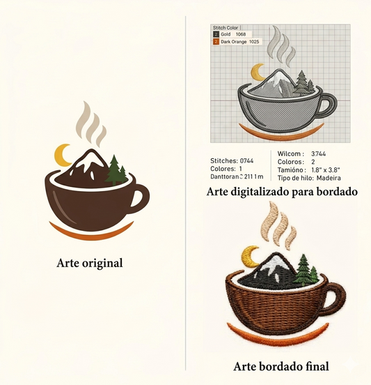 DIGITALIZADO DE PUNTADAS PARA LOGOS