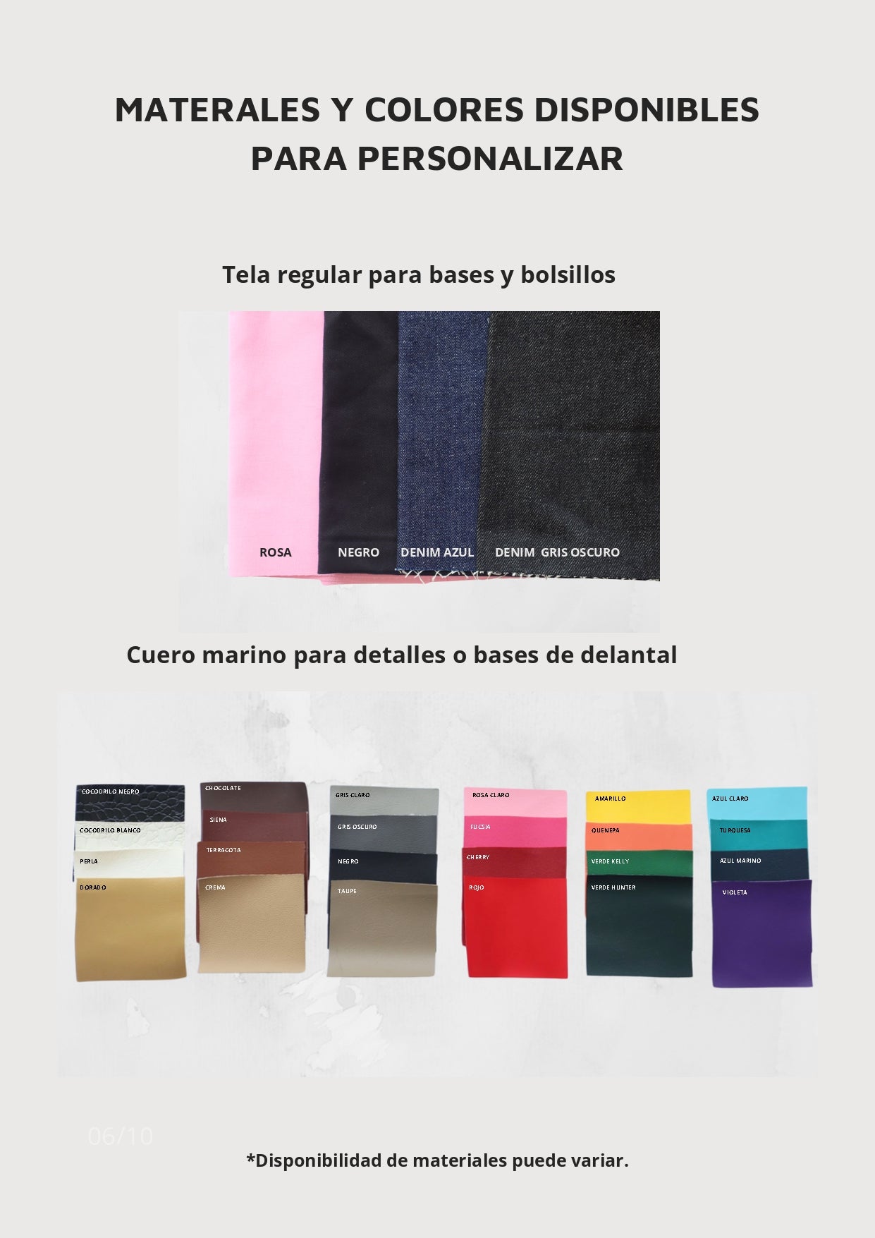 Servicio de Diseño Exclusivo Personalizado / Mínimo de orden  8 piezas (mismo diseño)