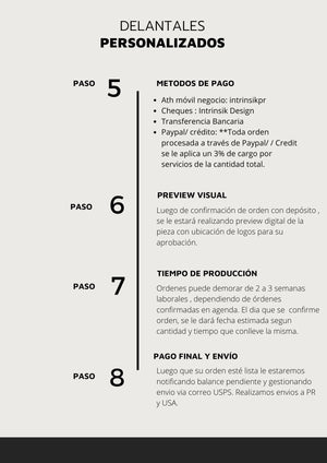 Servicio de Diseño Exclusivo Personalizado / Mínimo de orden  8 piezas (mismo diseño)