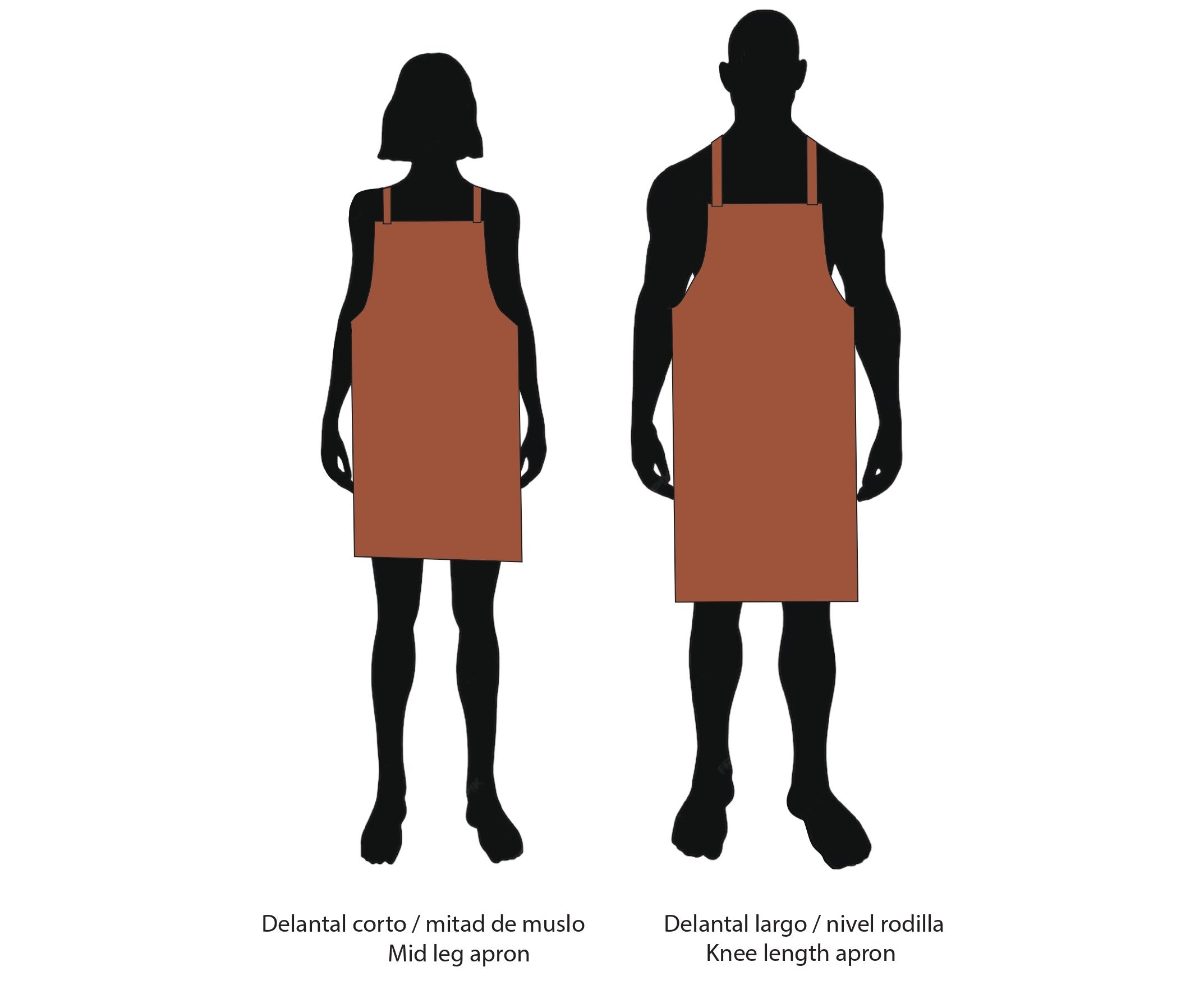 DELANTAL CAFETAL SIENNA