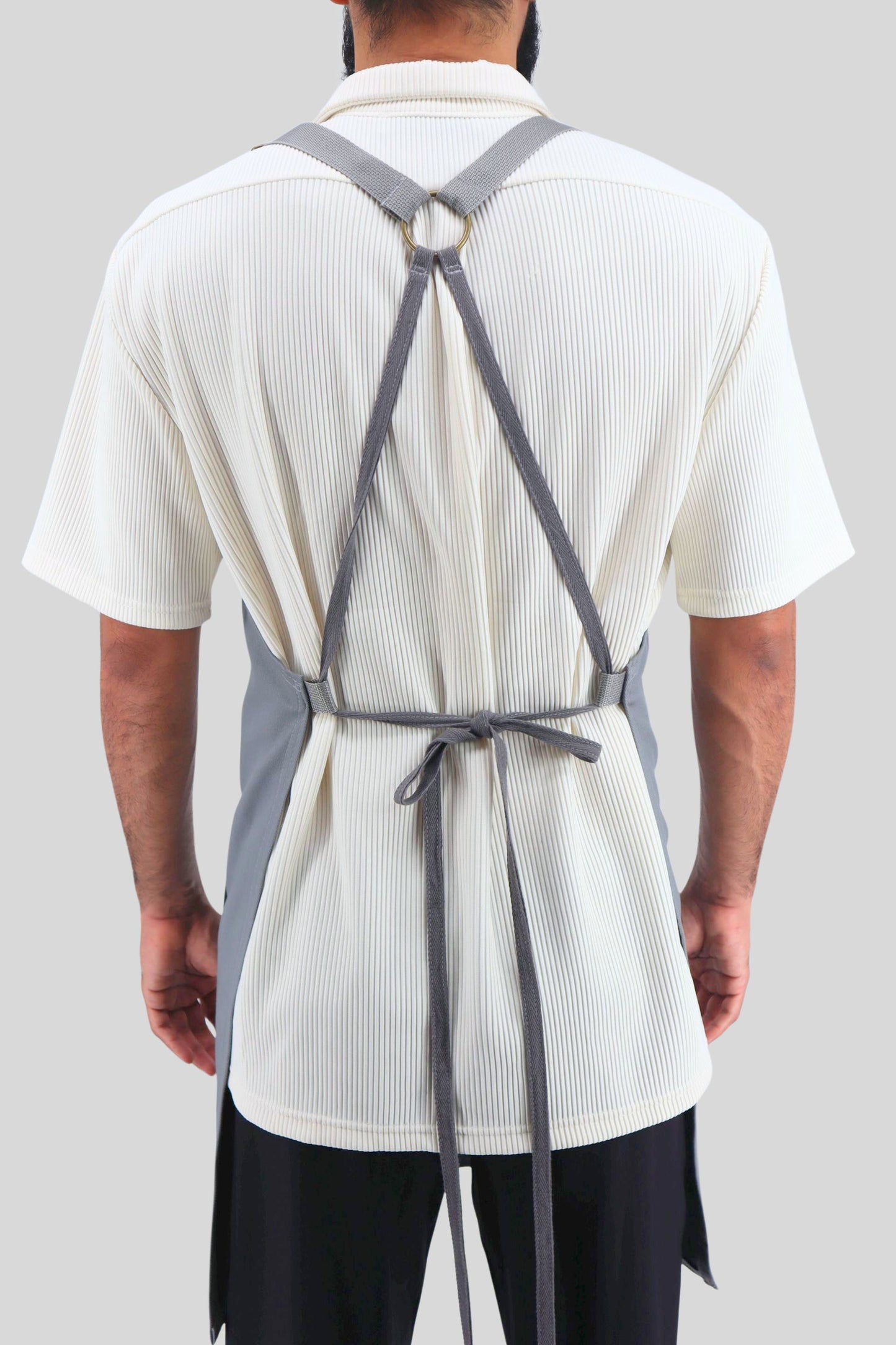 URBAN GRAY - Delantal mixto  de cuerpo completo