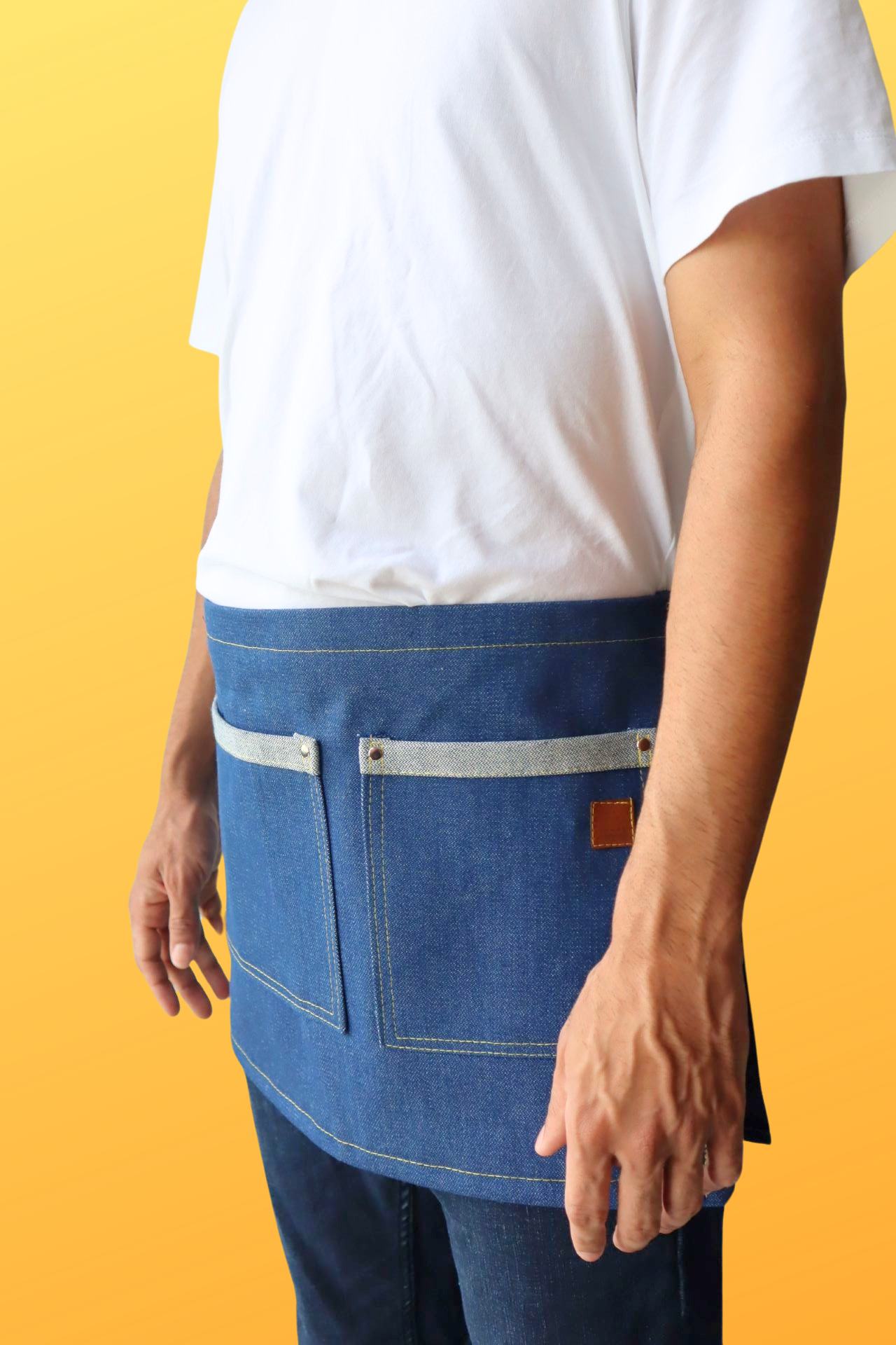 INDIGO DELANTAL DE CINTURA